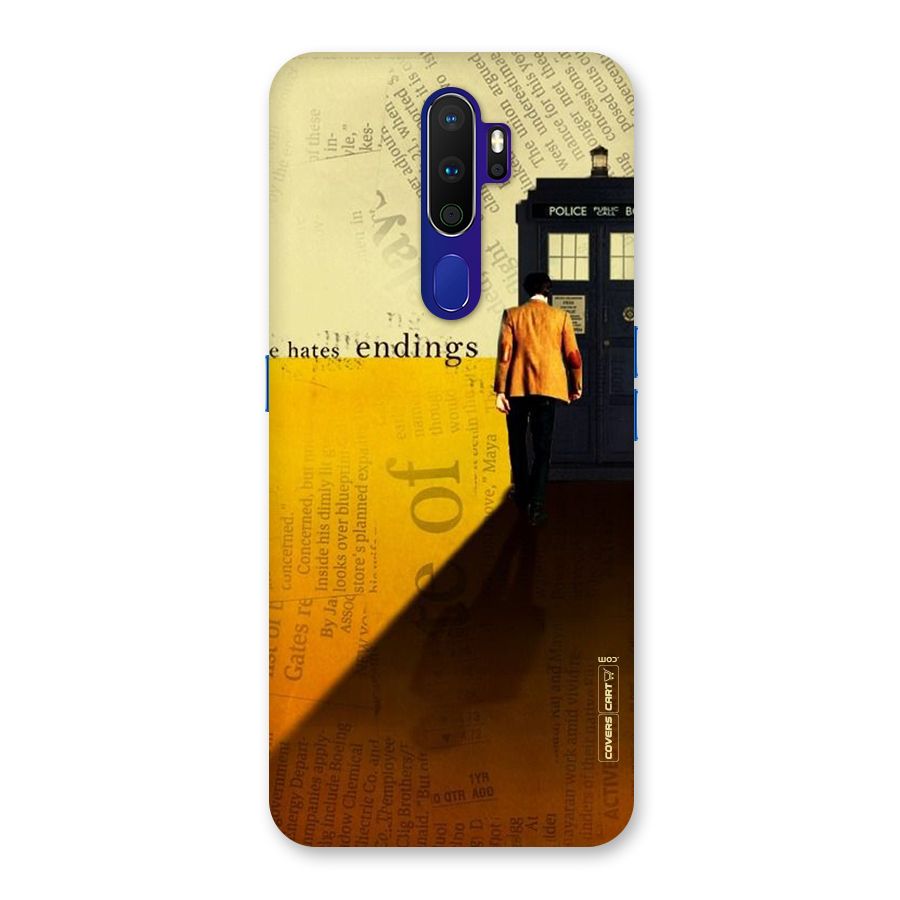 Hates Endings Back Case for Oppo A9 (2020)