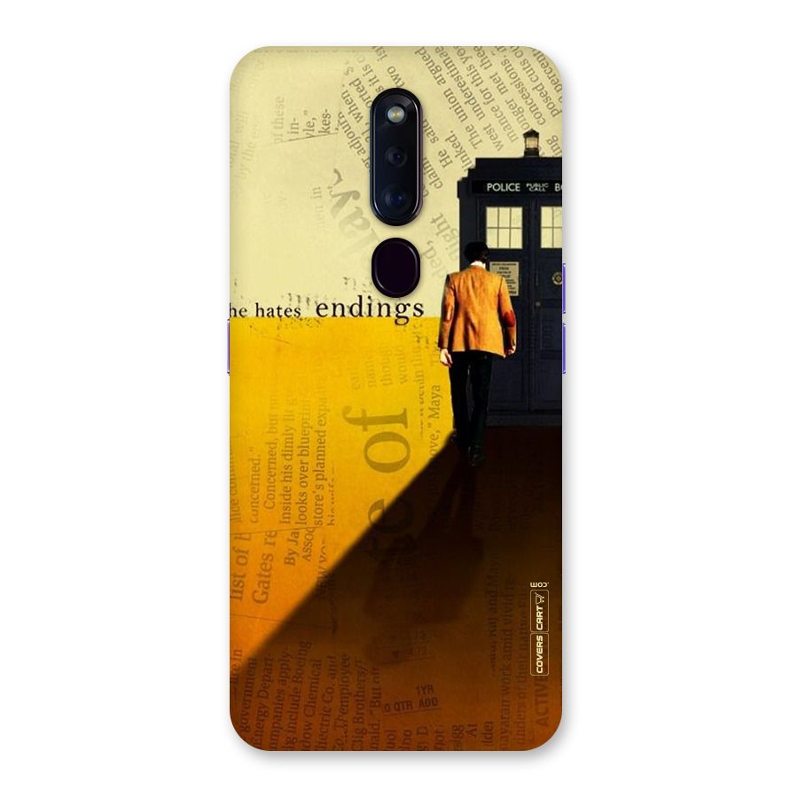 Hates Endings Back Case for Oppo F11 Pro