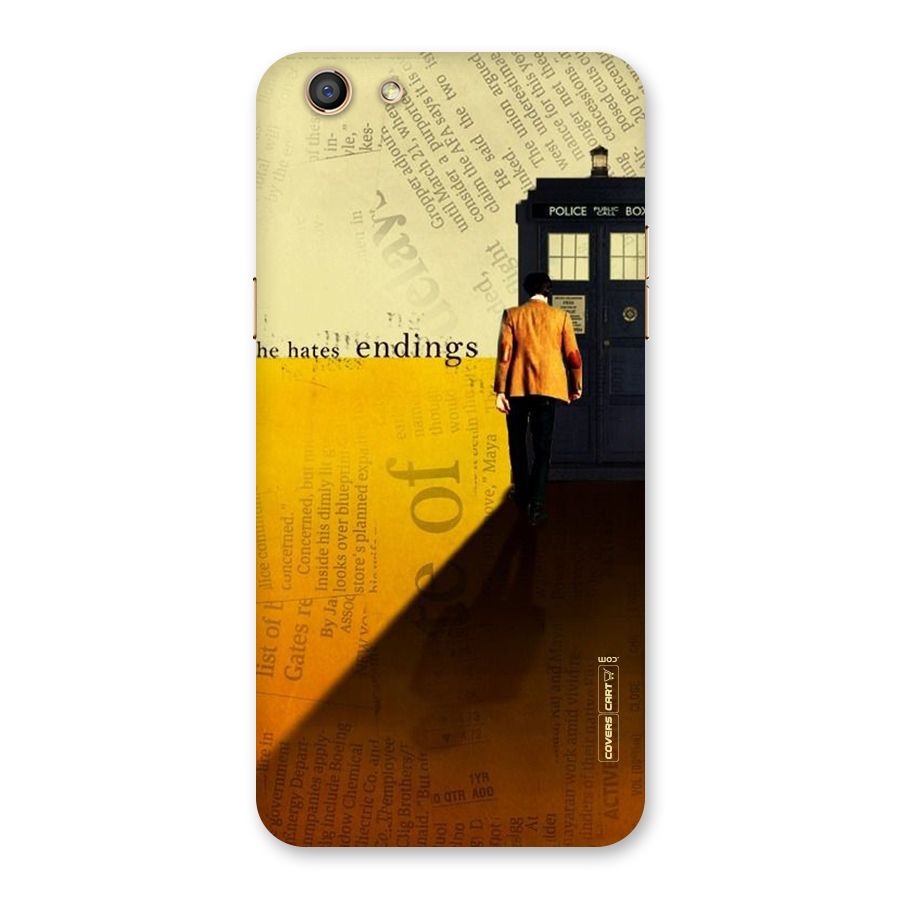 Hates Endings Back Case for Oppo F3