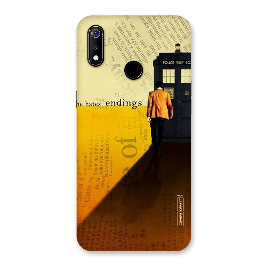 Hates Endings Back Case for Realme 3