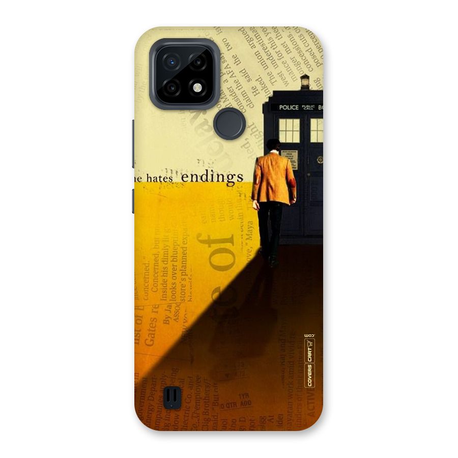 Hates Endings Back Case for Realme C21
