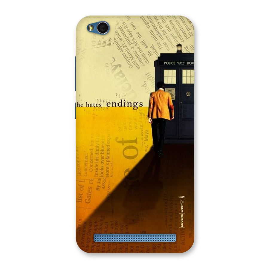 Hates Endings Back Case for Redmi 5A