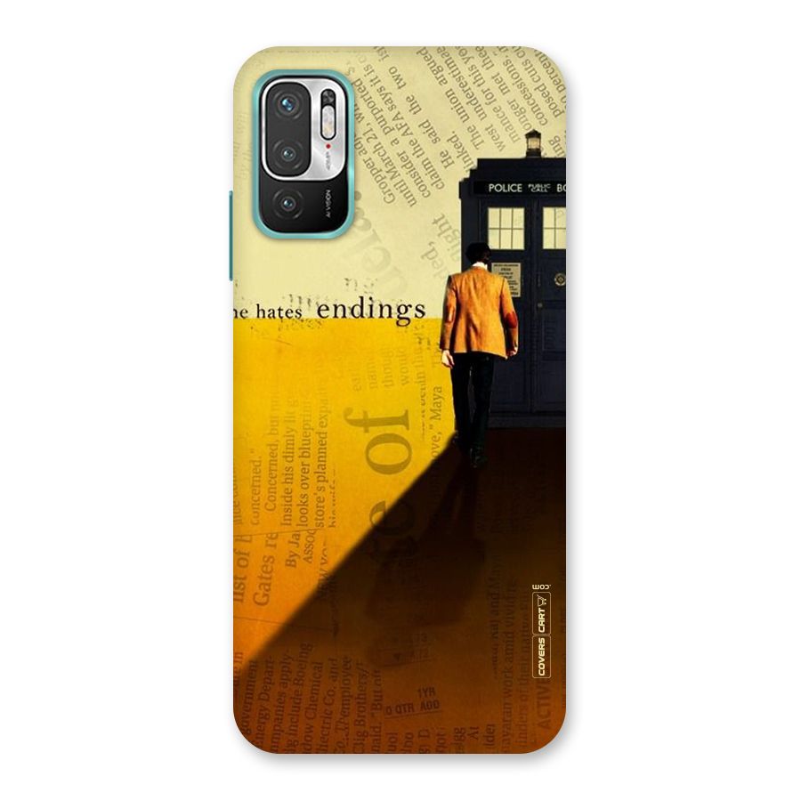 Hates Endings Back Case for Redmi Note 10T 5G