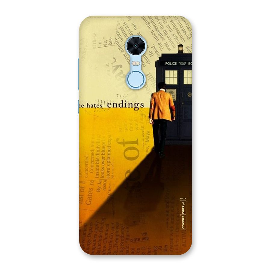 Hates Endings Back Case for Redmi Note 5