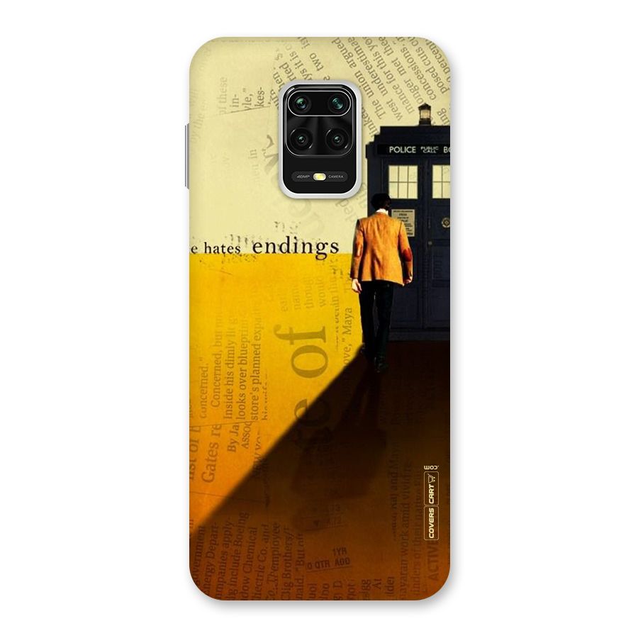 Hates Endings Back Case for Redmi Note 9 Pro Max