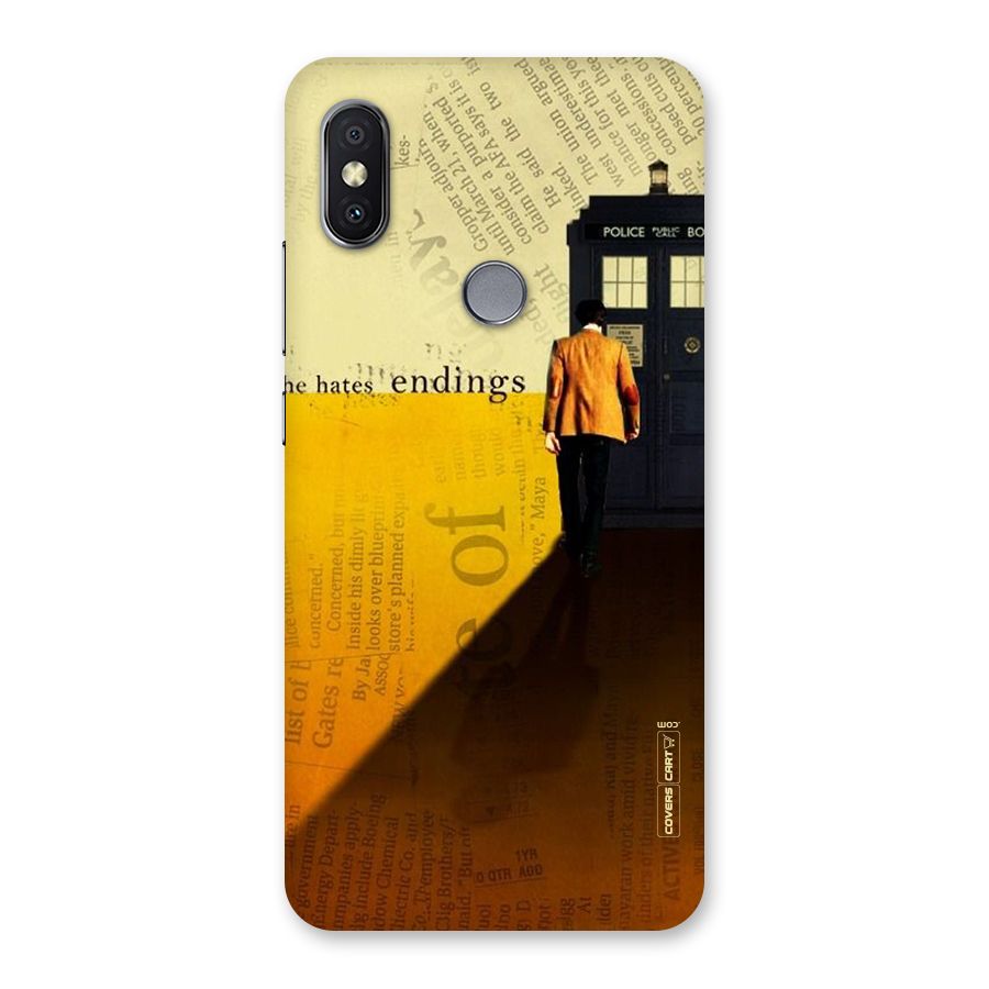 Hates Endings Back Case for Redmi Y2
