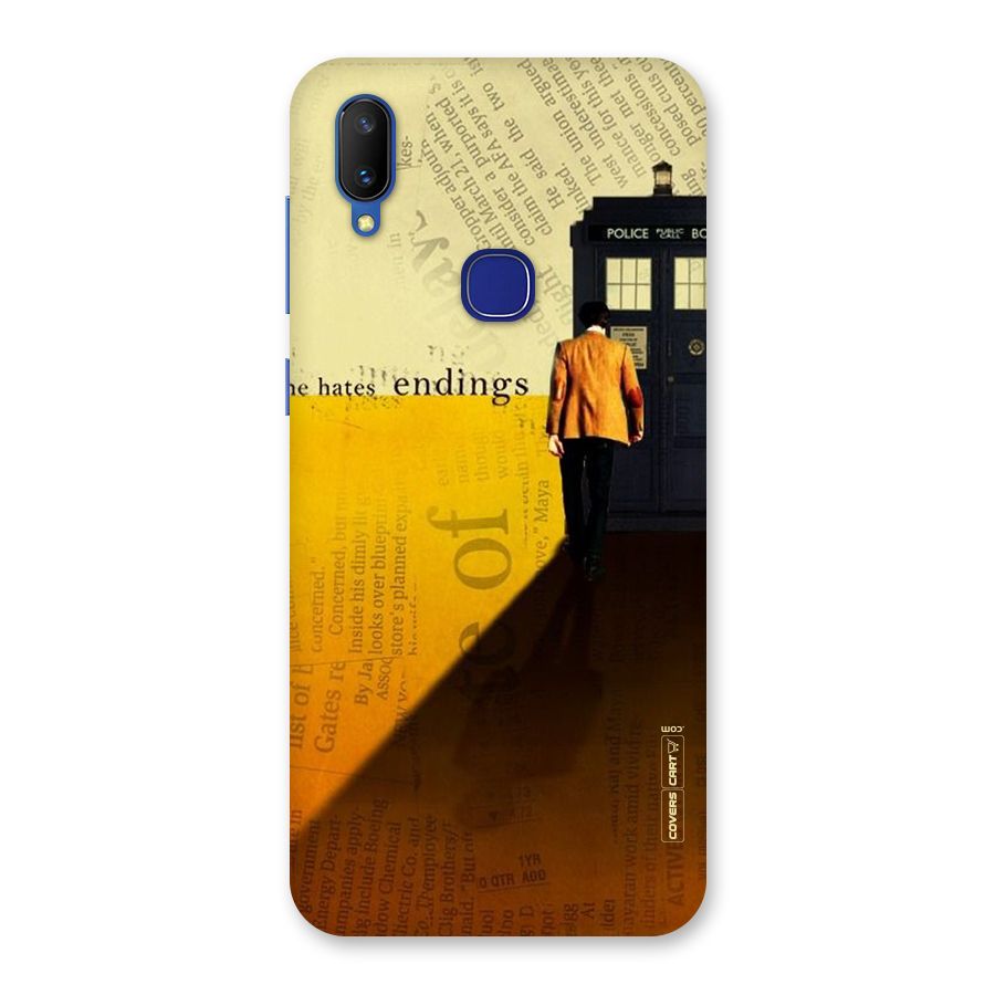 Hates Endings Back Case for Vivo V11