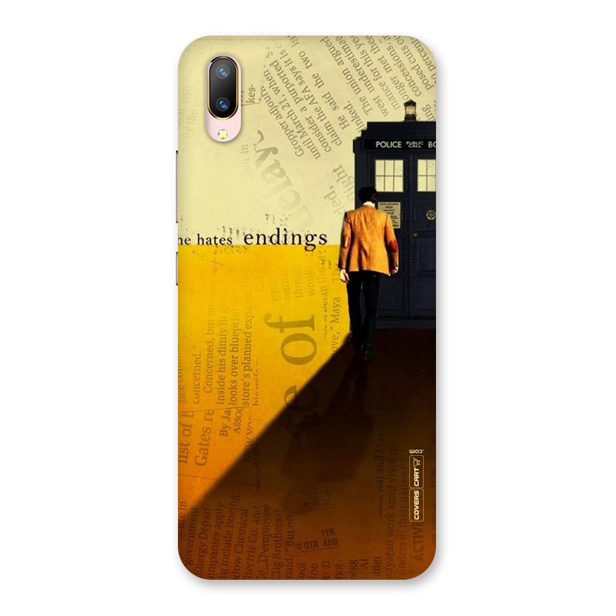 Hates Endings Back Case for Vivo V11 Pro