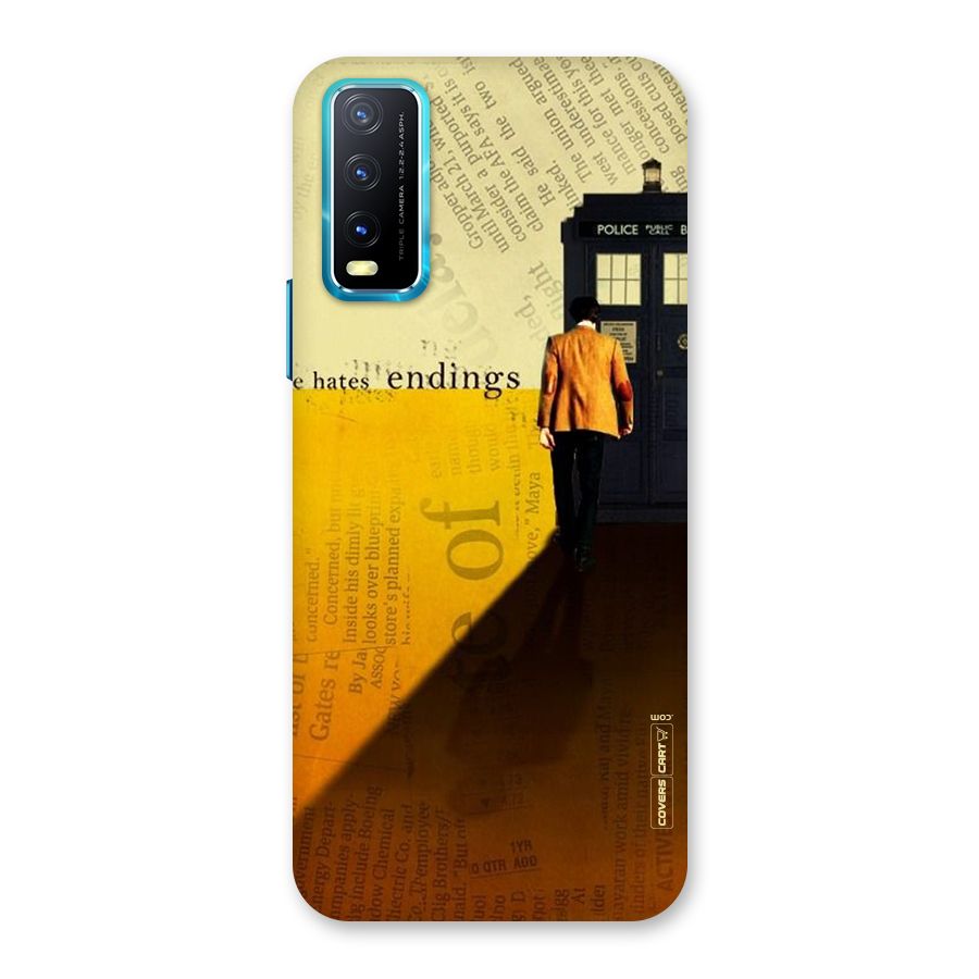 Hates Endings Back Case for Vivo Y20