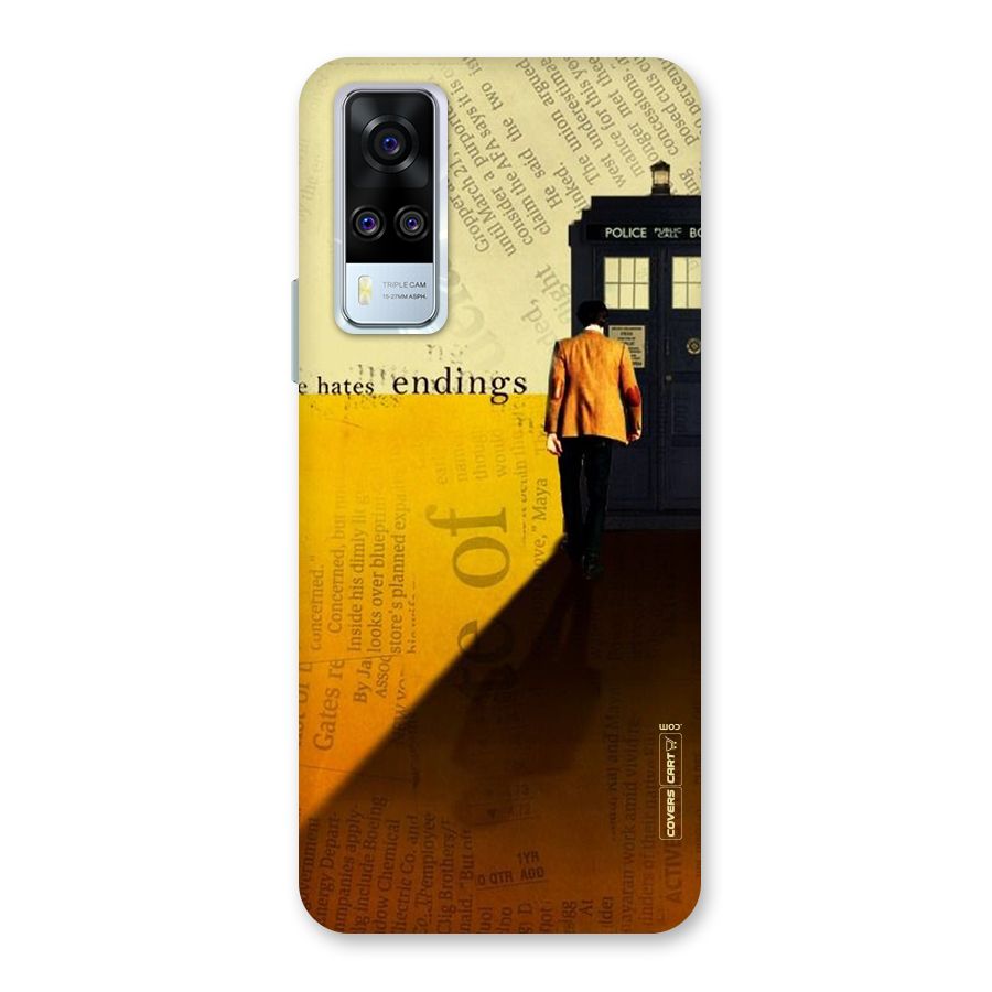 Hates Endings Back Case for Vivo Y31