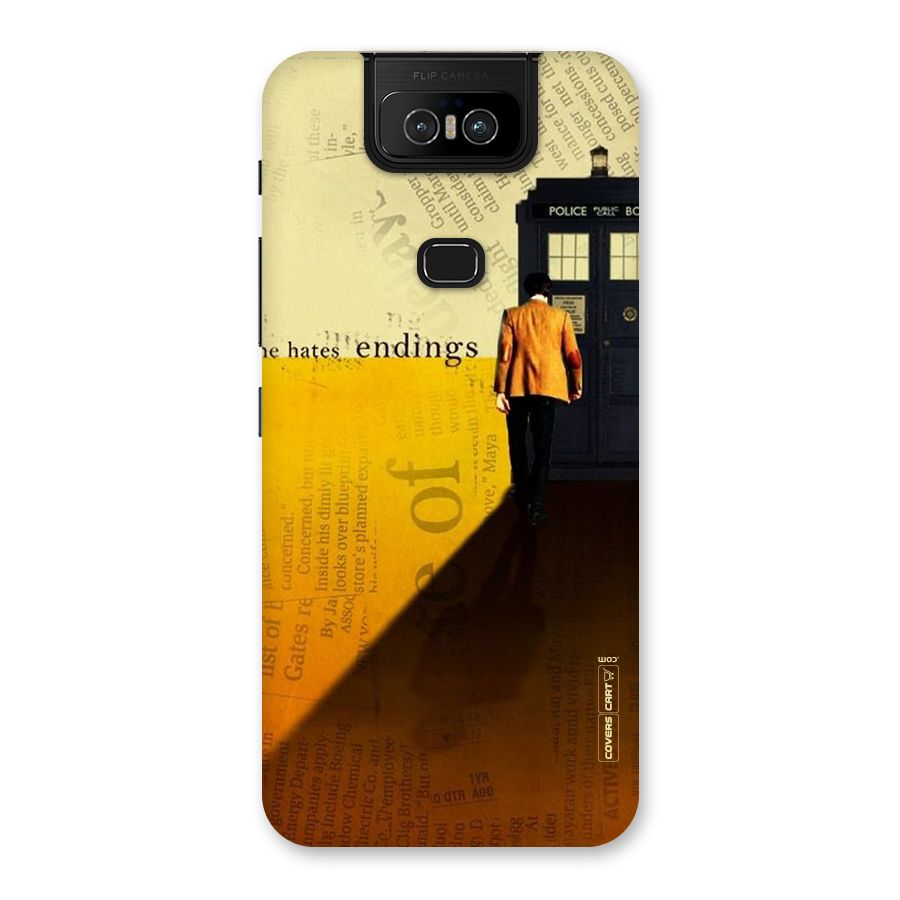 Hates Endings Back Case for Zenfone 6z