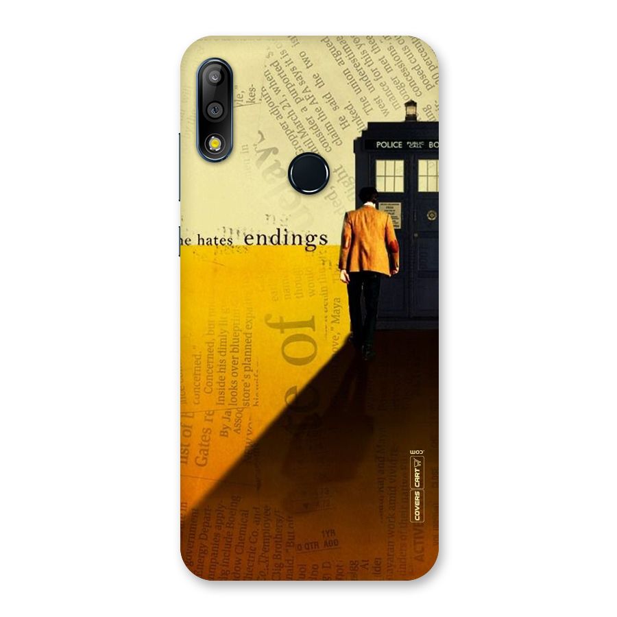 Hates Endings Back Case for Zenfone Max Pro M2