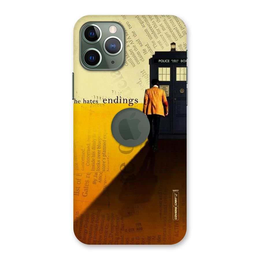 Hates Endings Back Case for iPhone 11 Pro Logo  Cut