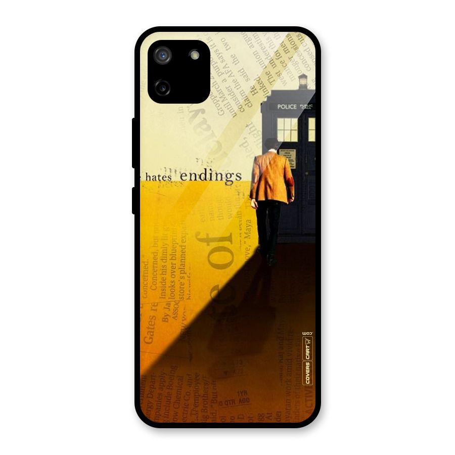 Hates Endings Glass Back Case for Realme C11