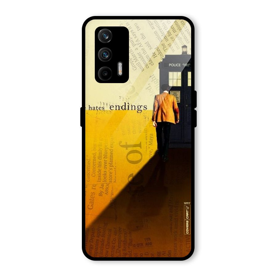 Hates Endings Glass Back Case for Realme GT 5G