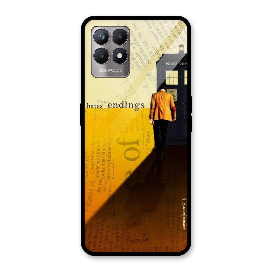 Hates Endings Glass Back Case for Realme Narzo 50