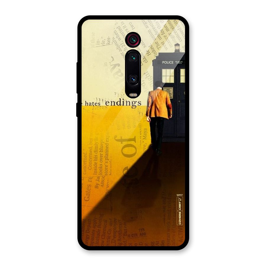 Hates Endings Glass Back Case for Redmi K20