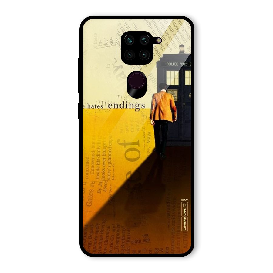 Hates Endings Glass Back Case for Redmi Note 9