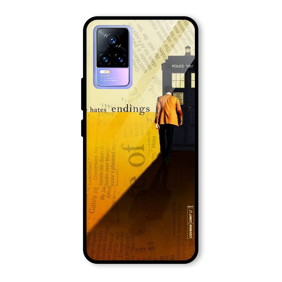 Hates Endings Glass Back Case for Vivo Y73