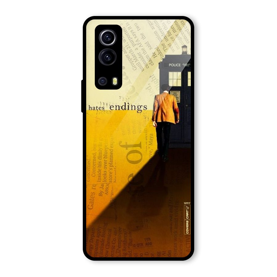 Hates Endings Glass Back Case for Vivo iQOO Z3
