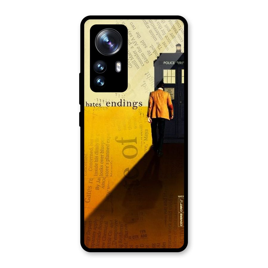 Hates Endings Glass Back Case for Xiaomi 12 Pro