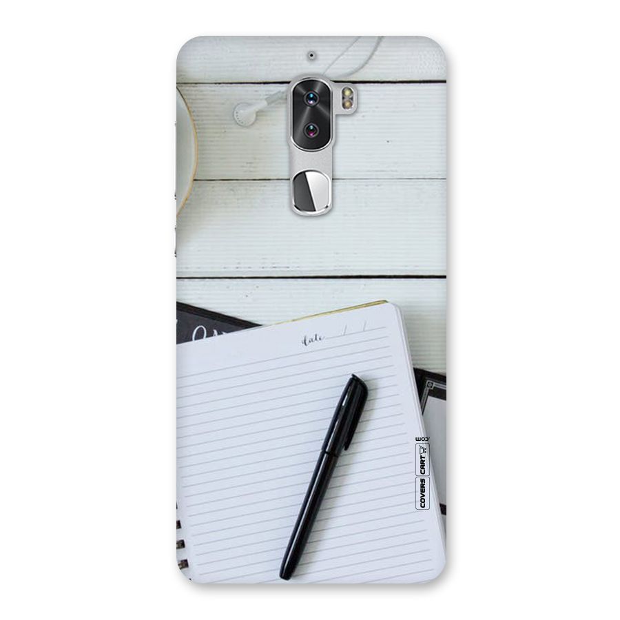 Headphones Notes Back Case for Coolpad Cool 1