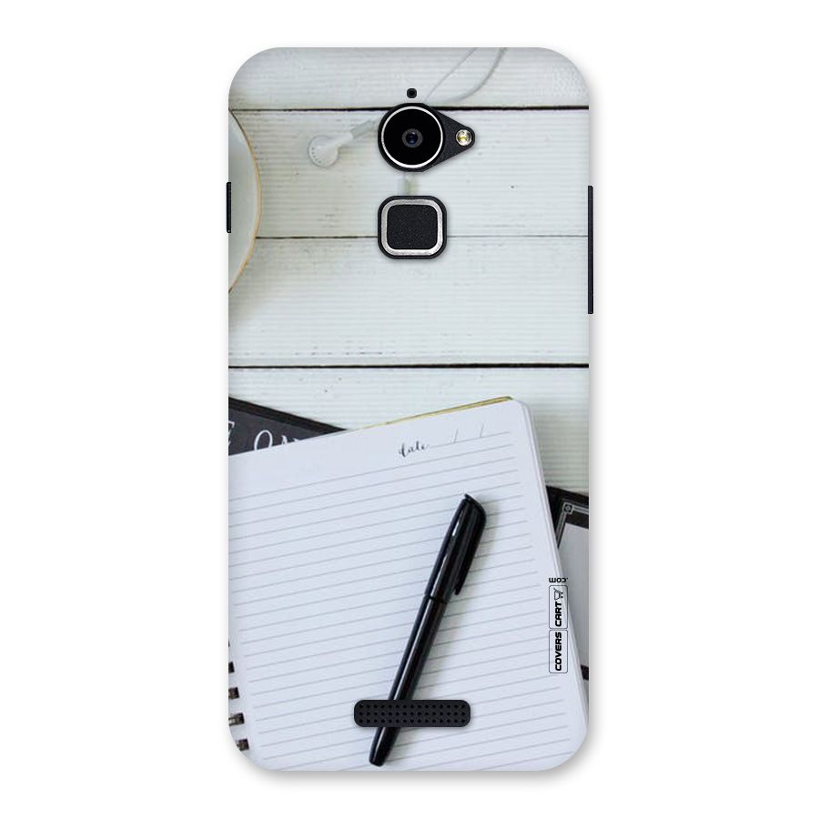 Headphones Notes Back Case for Coolpad Note 3 Lite