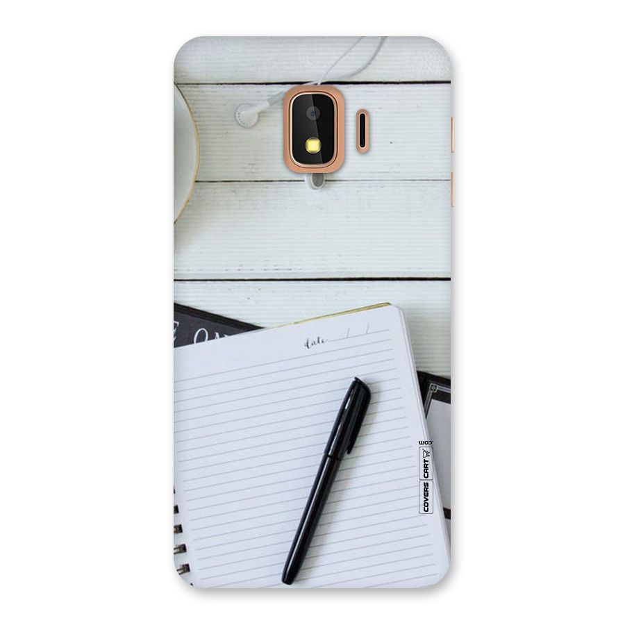 Headphones Notes Back Case for Galaxy J2 Core