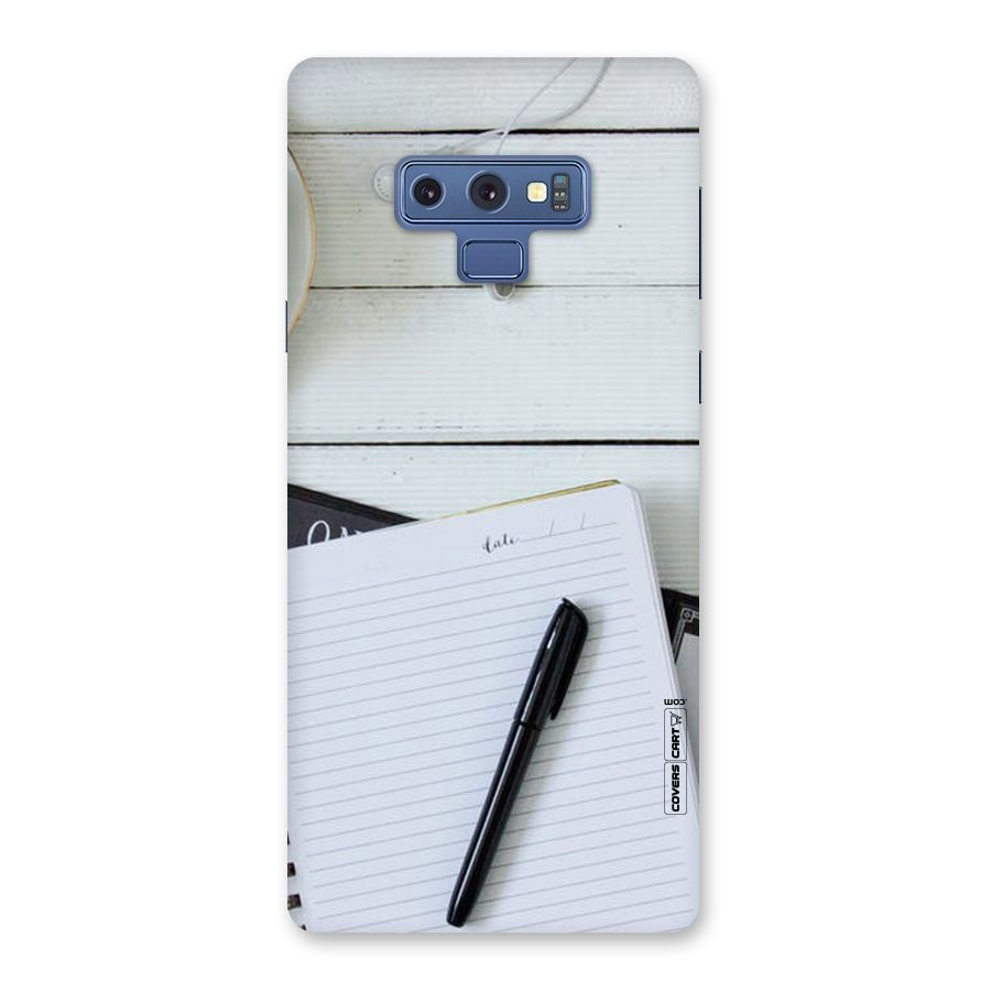 Headphones Notes Back Case for Galaxy Note 9