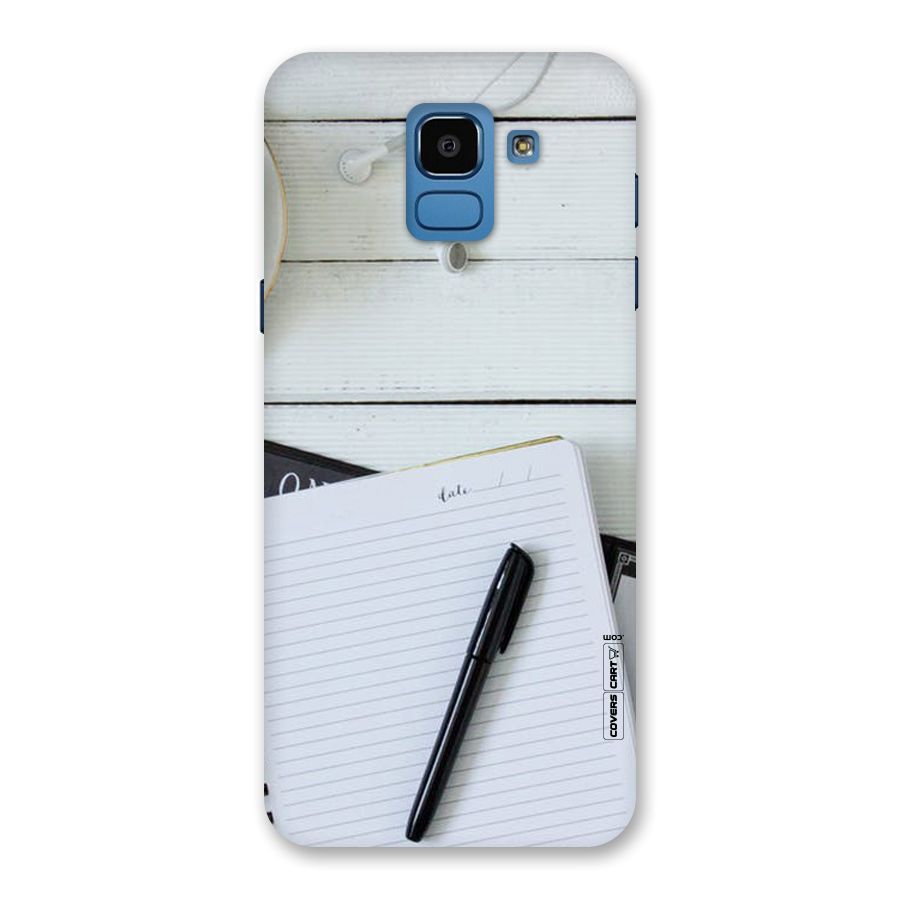 Headphones Notes Back Case for Galaxy On6