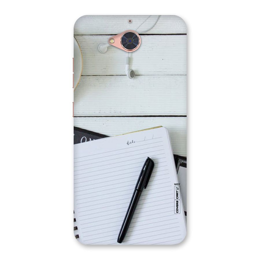 Headphones Notes Back Case for Gionee S6 Pro