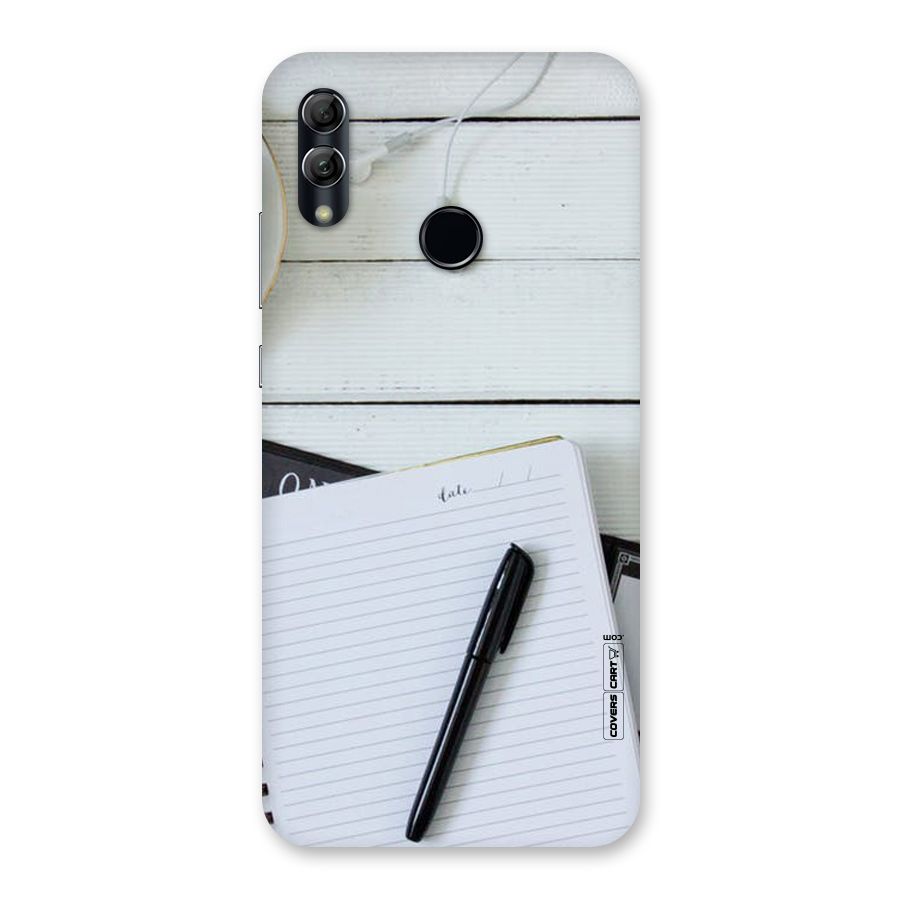 Headphones Notes Back Case for Honor 10 Lite