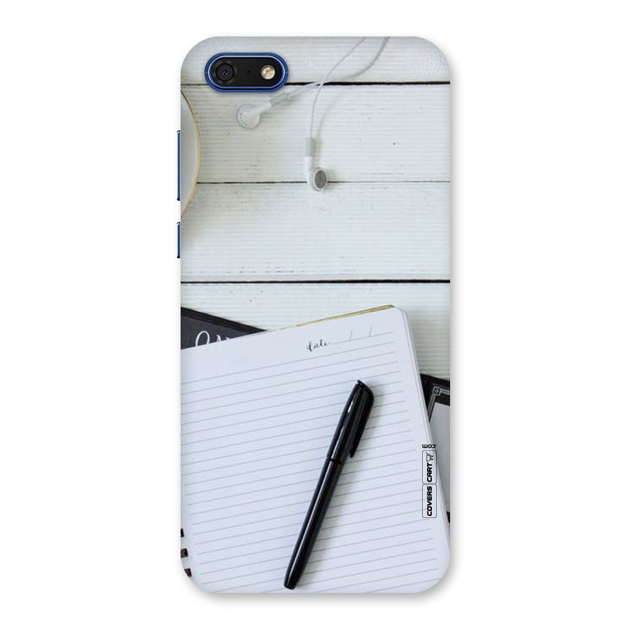 Headphones Notes Back Case for Honor 7s