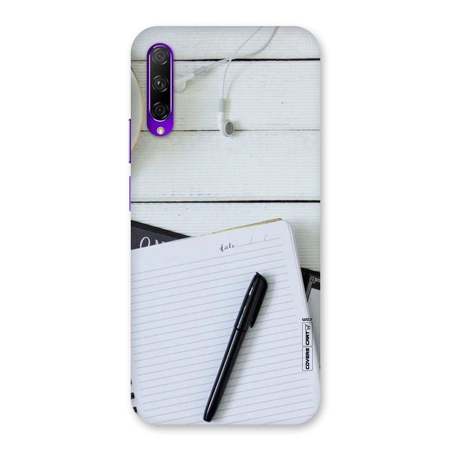 Headphones Notes Back Case for Honor 9X Pro