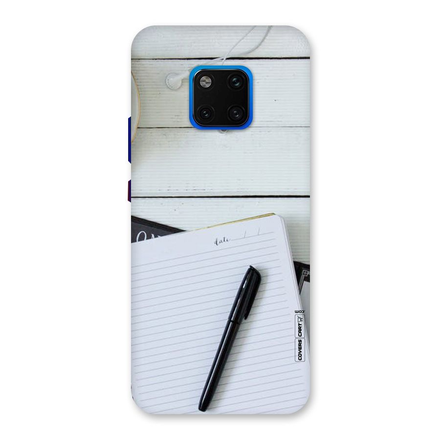 Headphones Notes Back Case for Huawei Mate 20 Pro