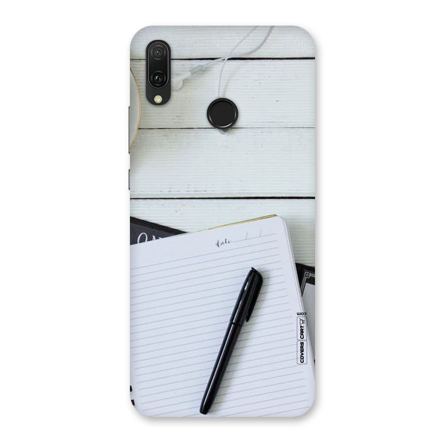 Headphones Notes Back Case for Huawei Y9 (2019)