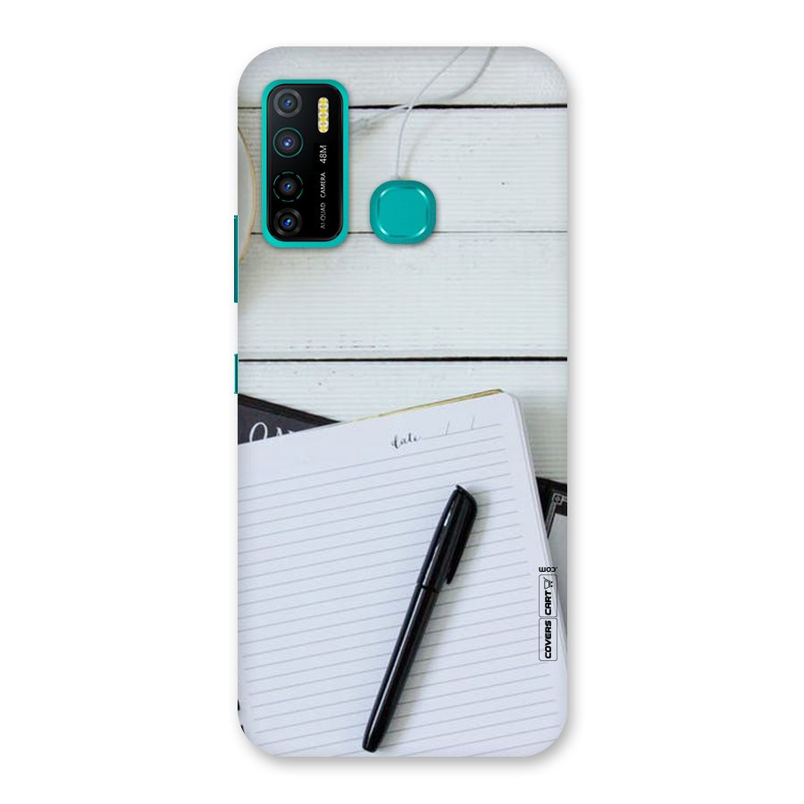 Headphones Notes Back Case for Infinix Hot 9 Pro