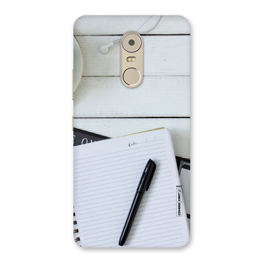 Headphones Notes Back Case for Lenovo K6 Note