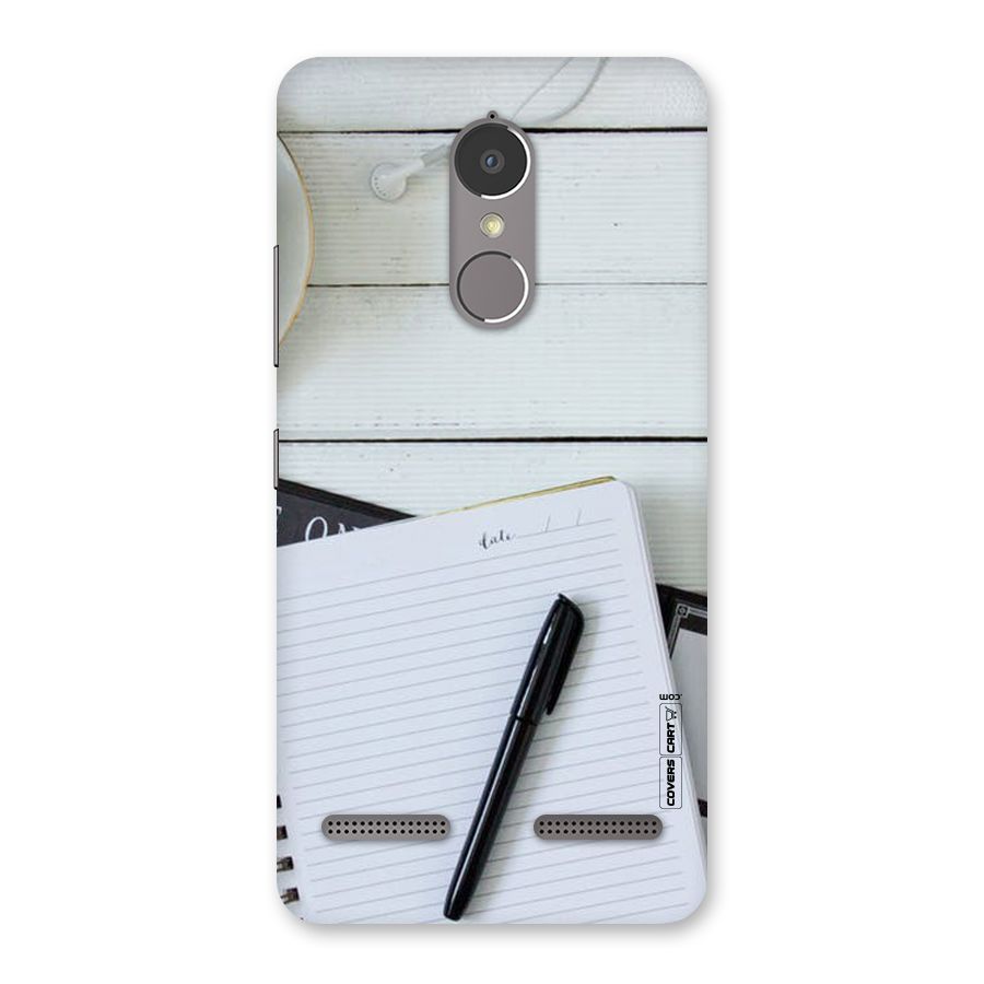 Headphones Notes Back Case for Lenovo K6 Power