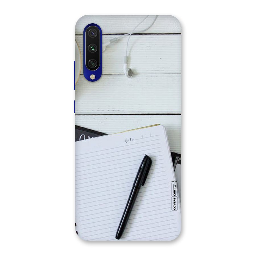 Headphones Notes Back Case for Mi A3