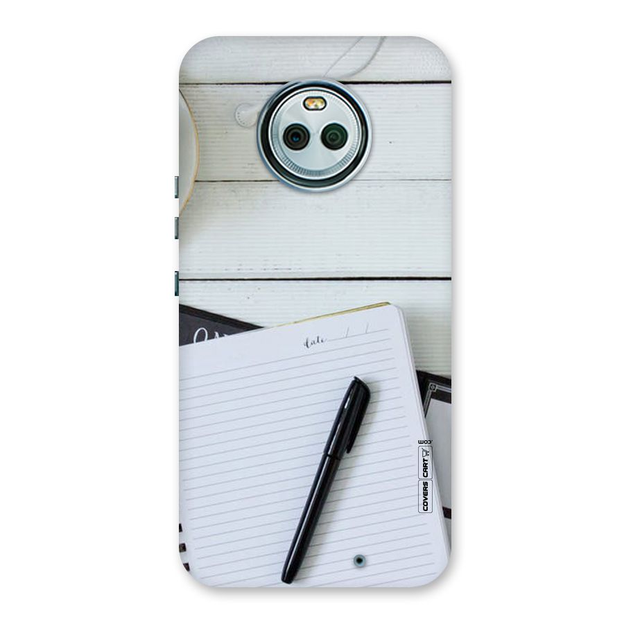 Headphones Notes Back Case for Moto X4