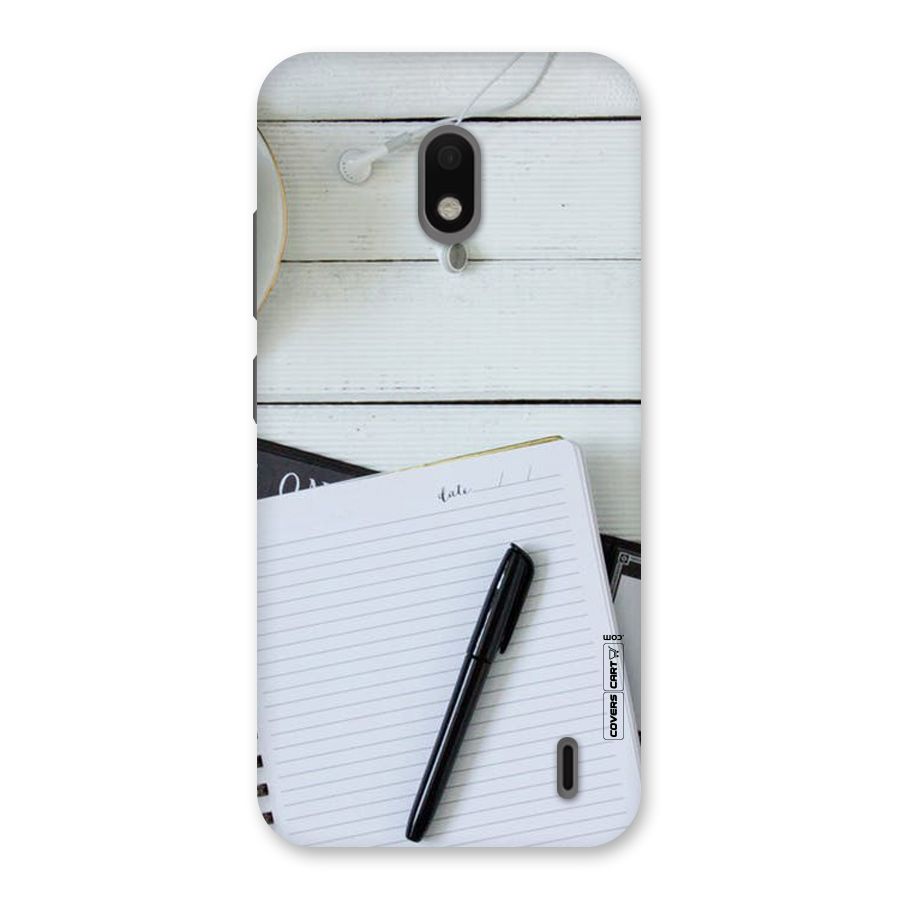 Headphones Notes Back Case for Nokia 2.2