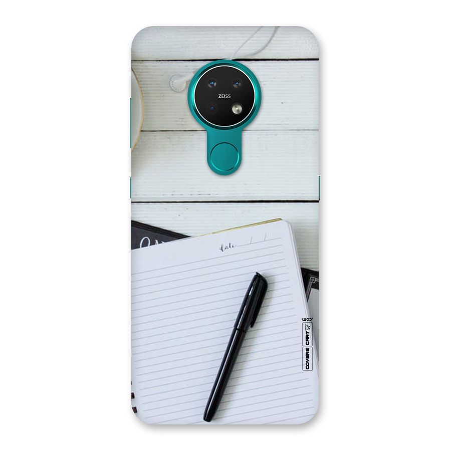 Headphones Notes Back Case for Nokia 7.2