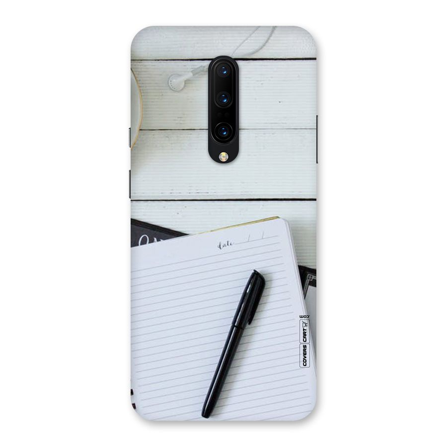 Headphones Notes Back Case for OnePlus 7 Pro