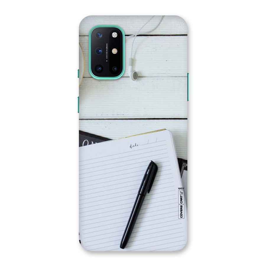 Headphones Notes Back Case for OnePlus 8T