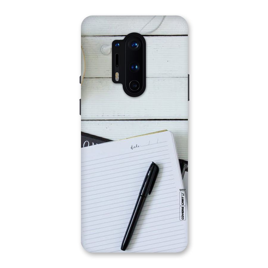 Headphones Notes Back Case for OnePlus 8 Pro