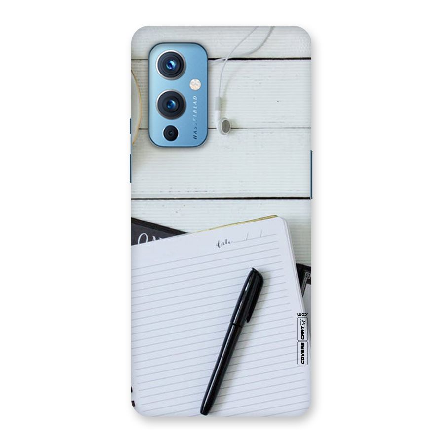 Headphones Notes Back Case for OnePlus 9