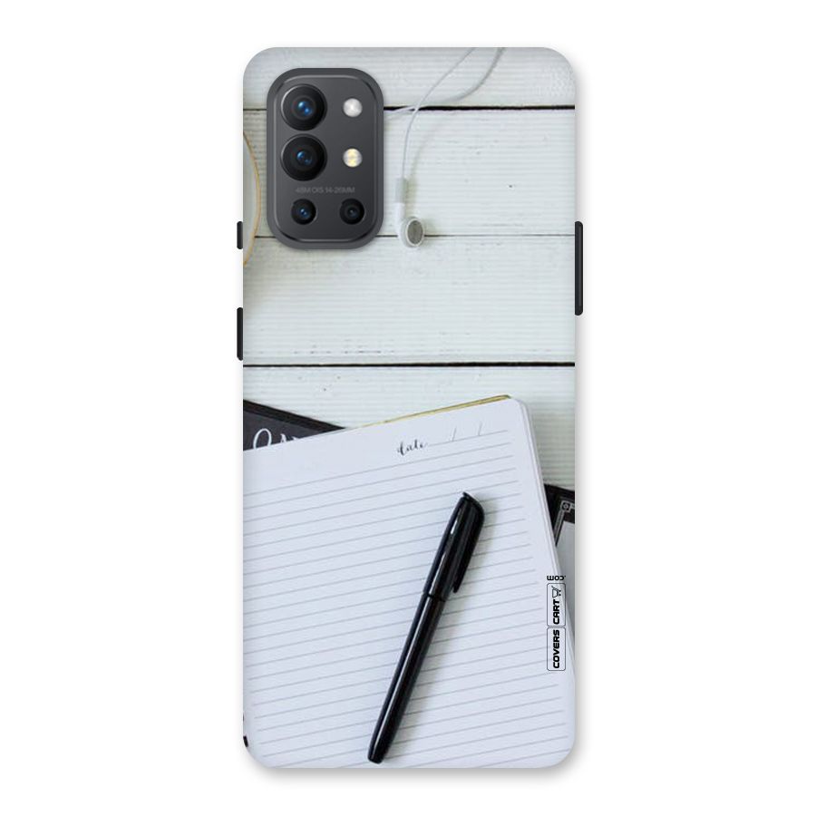 Headphones Notes Back Case for OnePlus 9R
