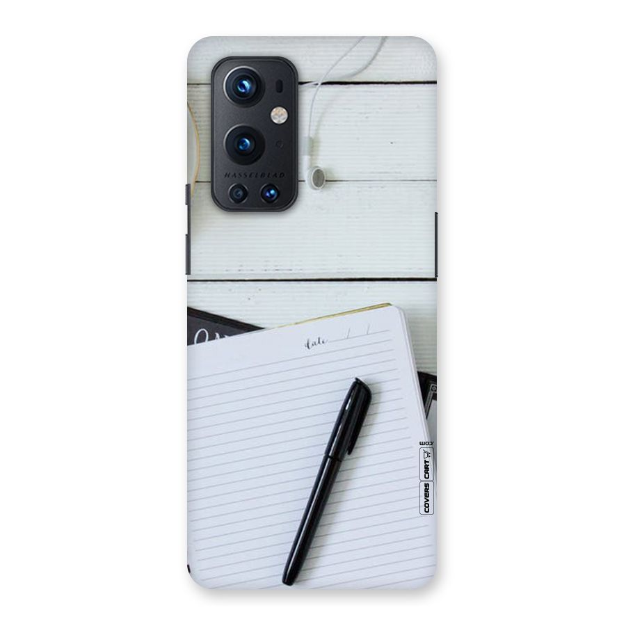 Headphones Notes Back Case for OnePlus 9 Pro