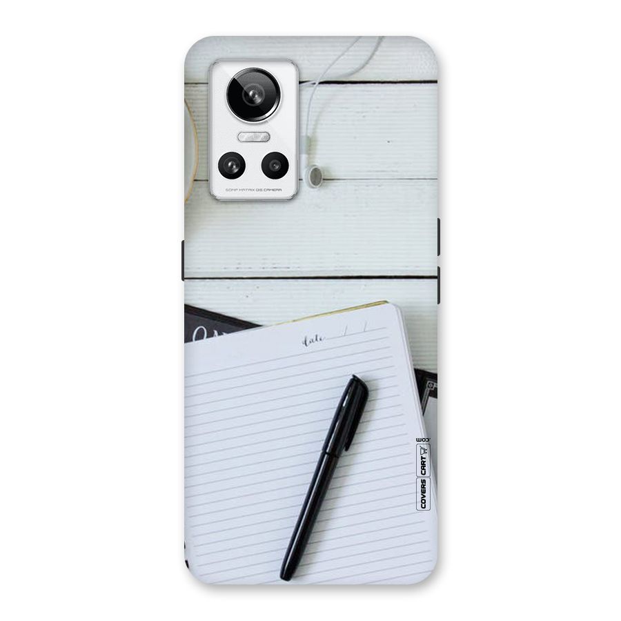 Headphones Notes Back Case for Realme GT Neo 3